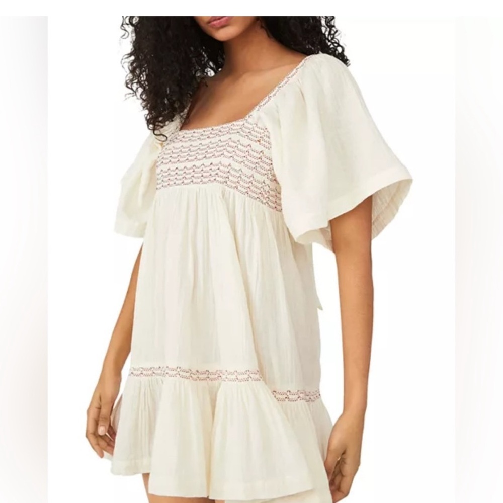 FP Movement by Free People Cream Dress